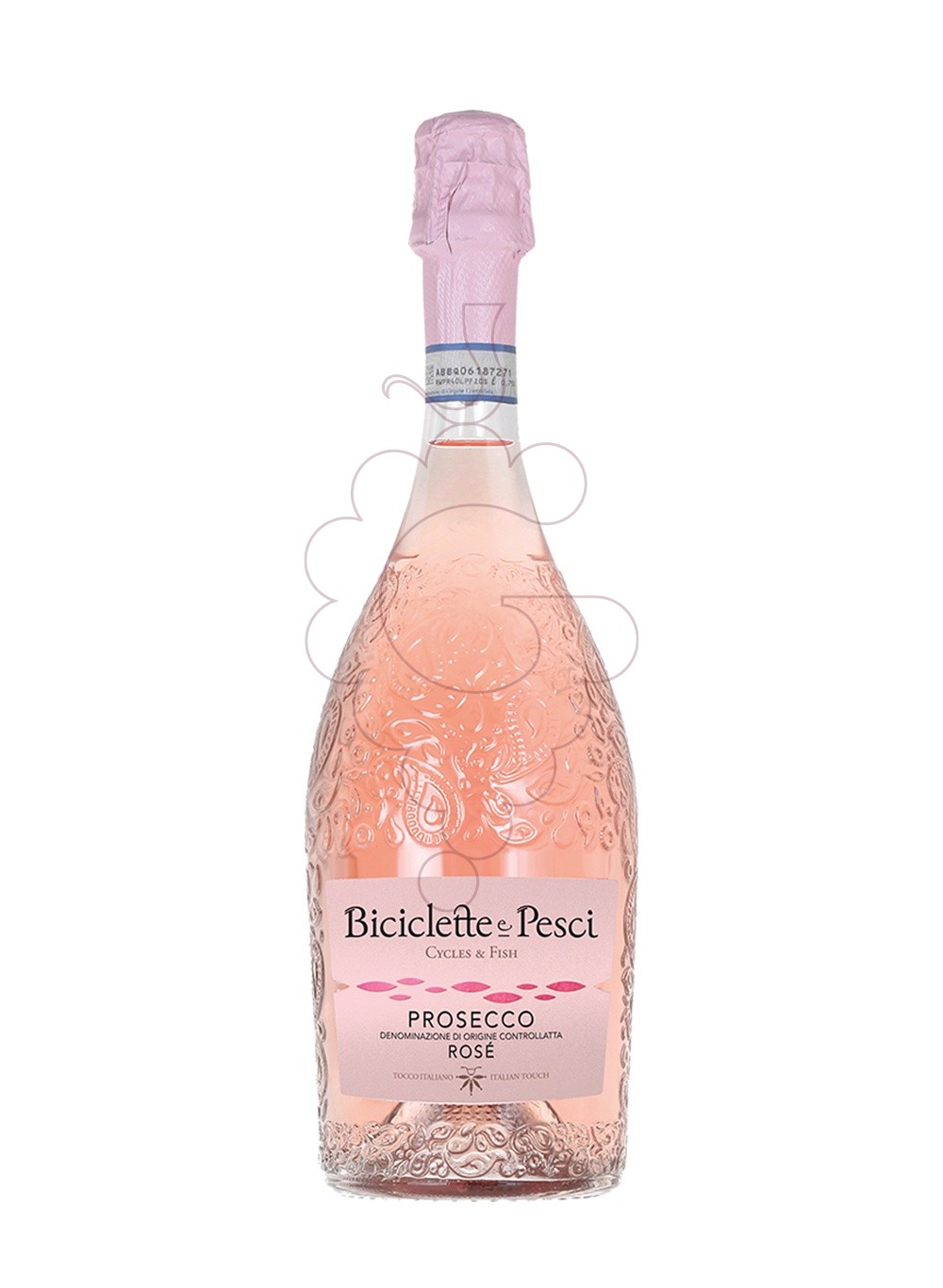 Foto Biciclette e pesci rose 75 cl vino espumoso