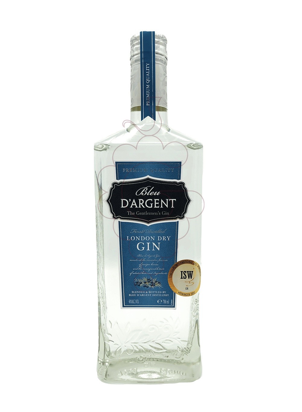 Foto Ginebra Bleu d'argent london dry gin