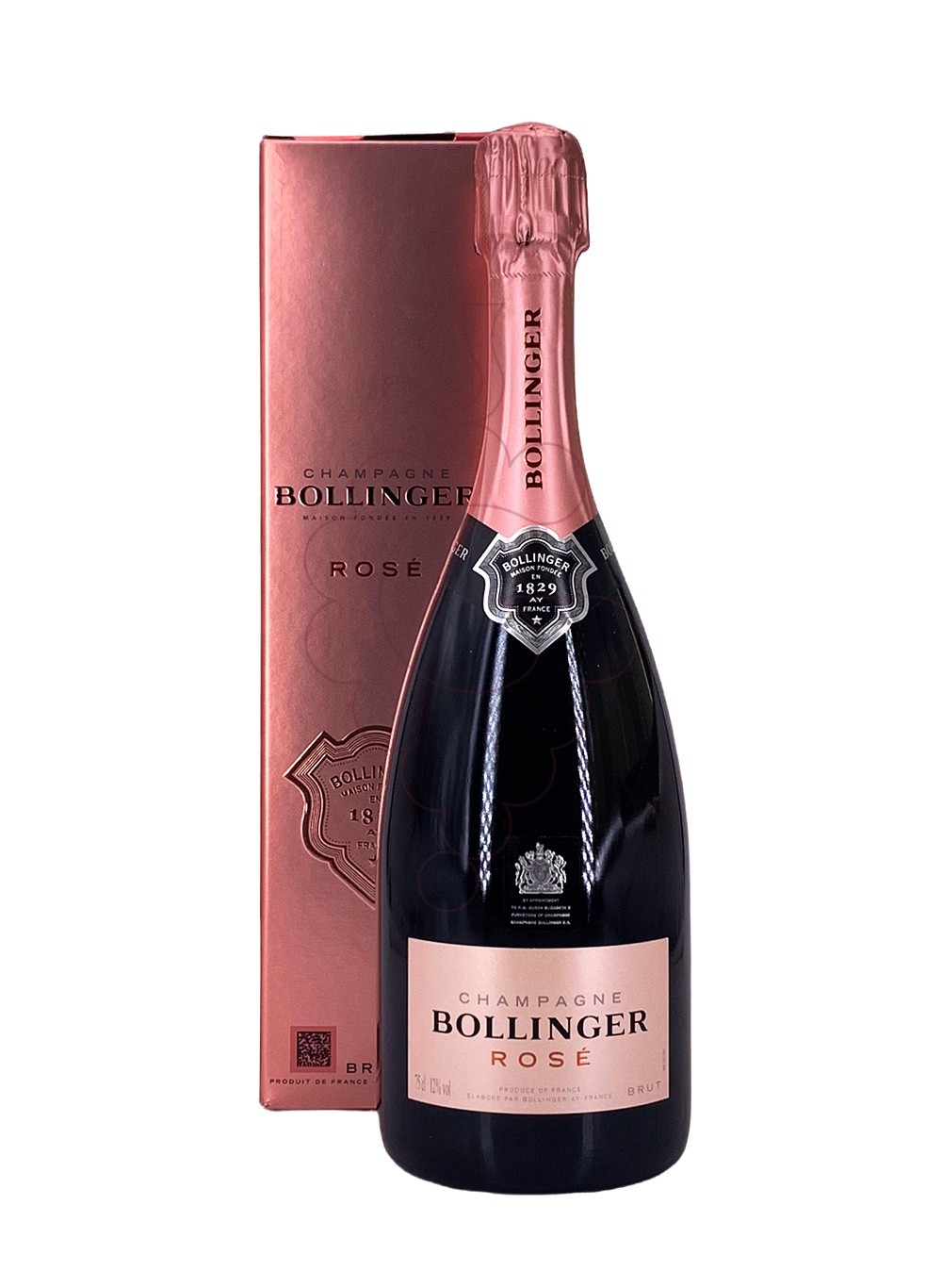 Foto Bollinger Rosé Brut Estuchado vino espumoso