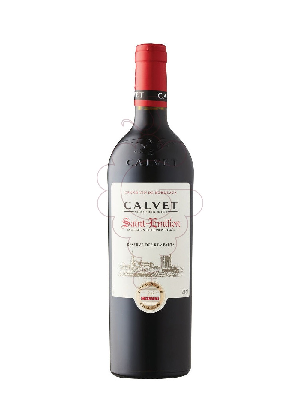 Foto Calvet Saint-Émilion Reserve des Remparts vino tinto