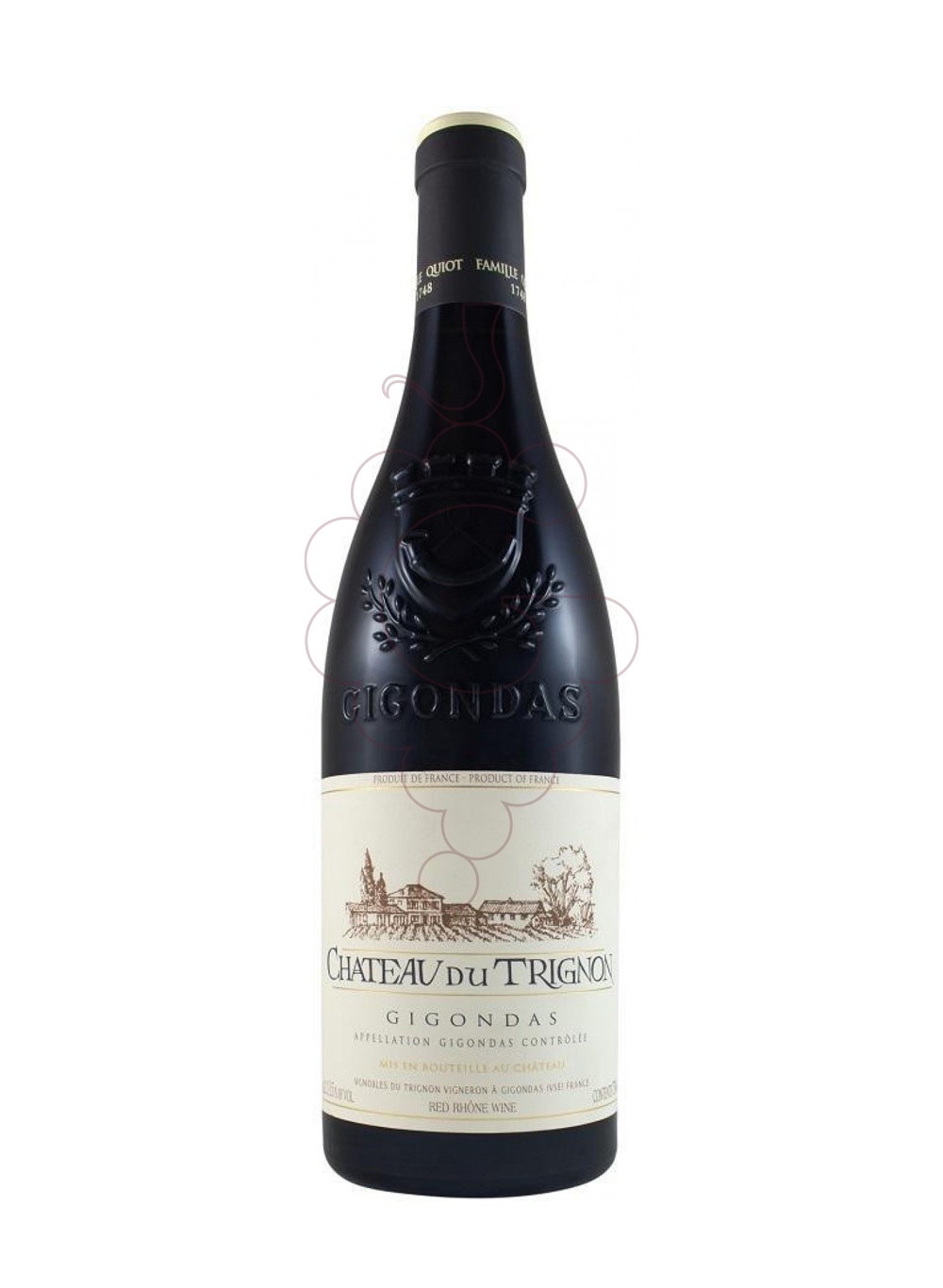 Foto Ch. trignon gigondas negre 17 vino tinto
