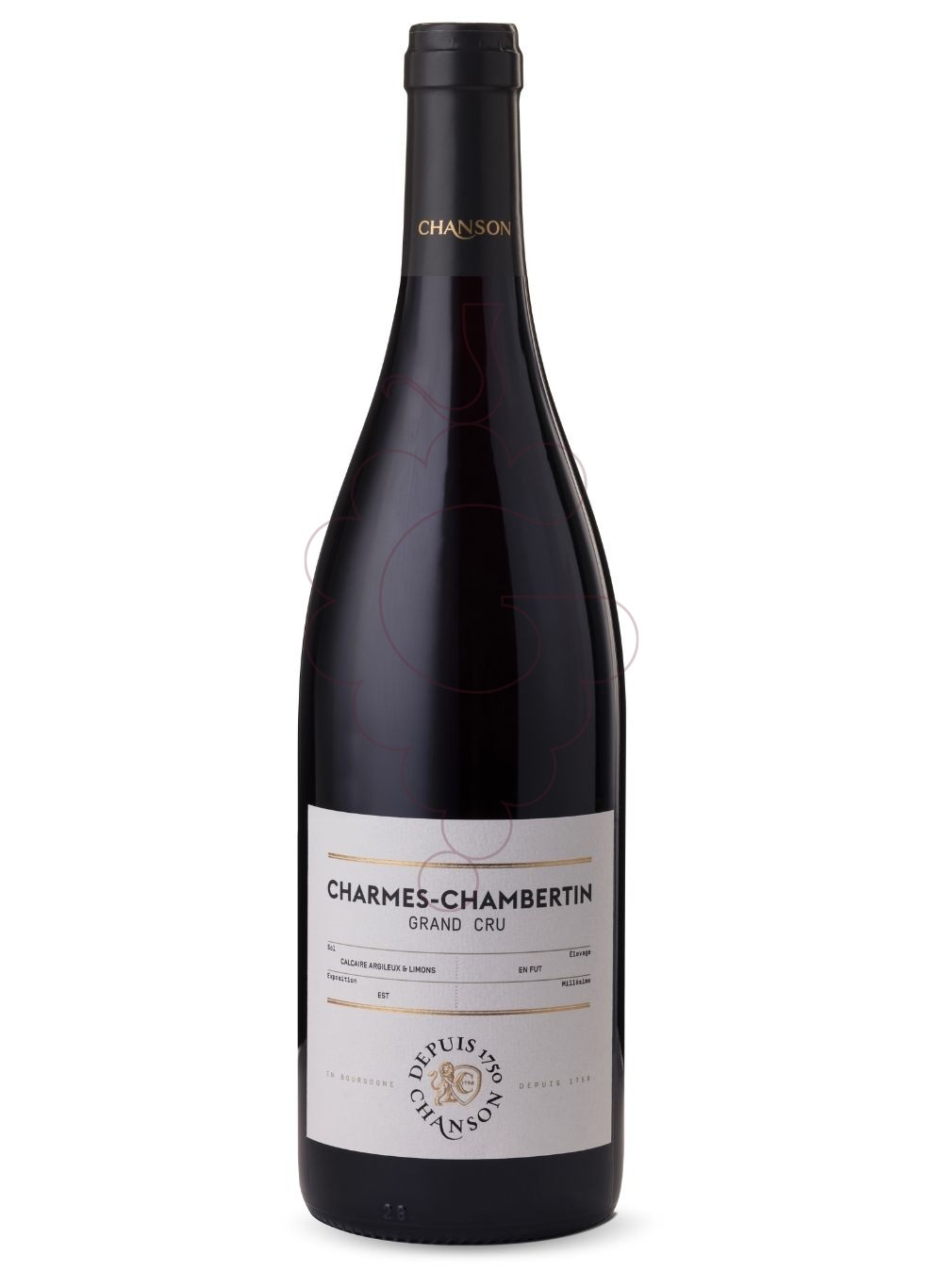 Foto Chanson Charmes-Chambertin Grand Cru vino tinto