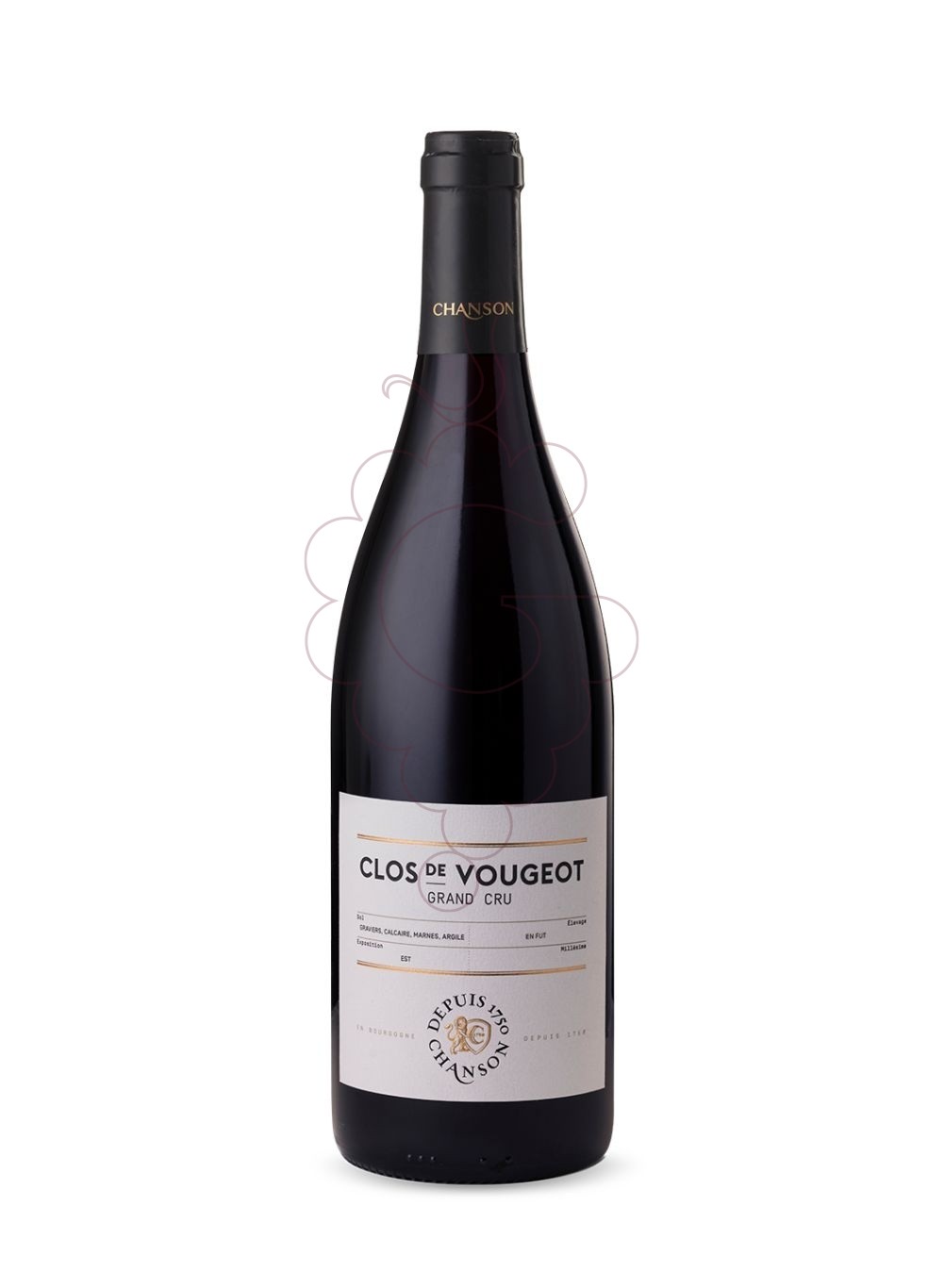 Foto Chanson Clos de Vougeot Grand Cru vino tinto