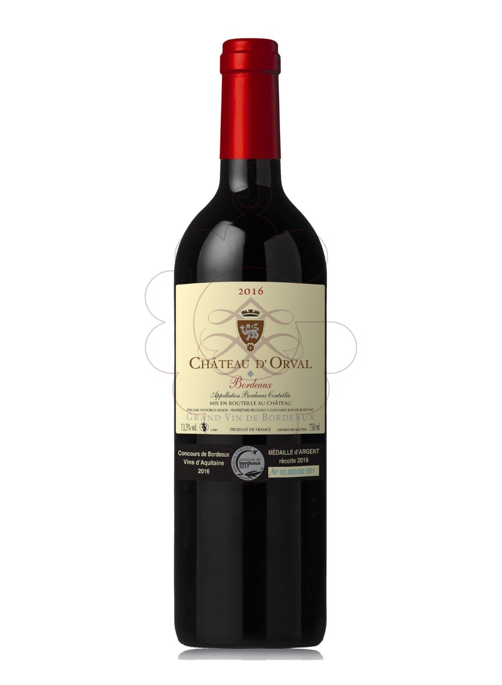 Foto Chateau d'Orval vino tinto