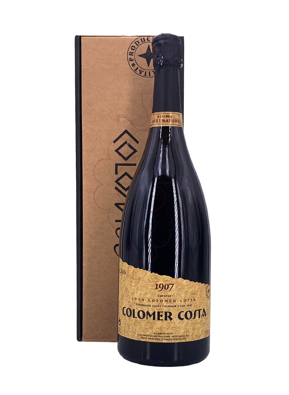 Foto Colomer Costa Brut Nature Magnum vino espumoso