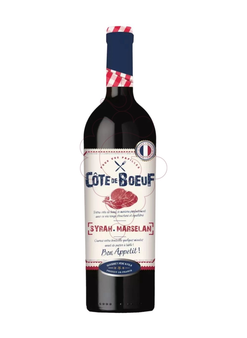 Foto Cote de Boeuf Syrah Marselan Magnum vino tinto