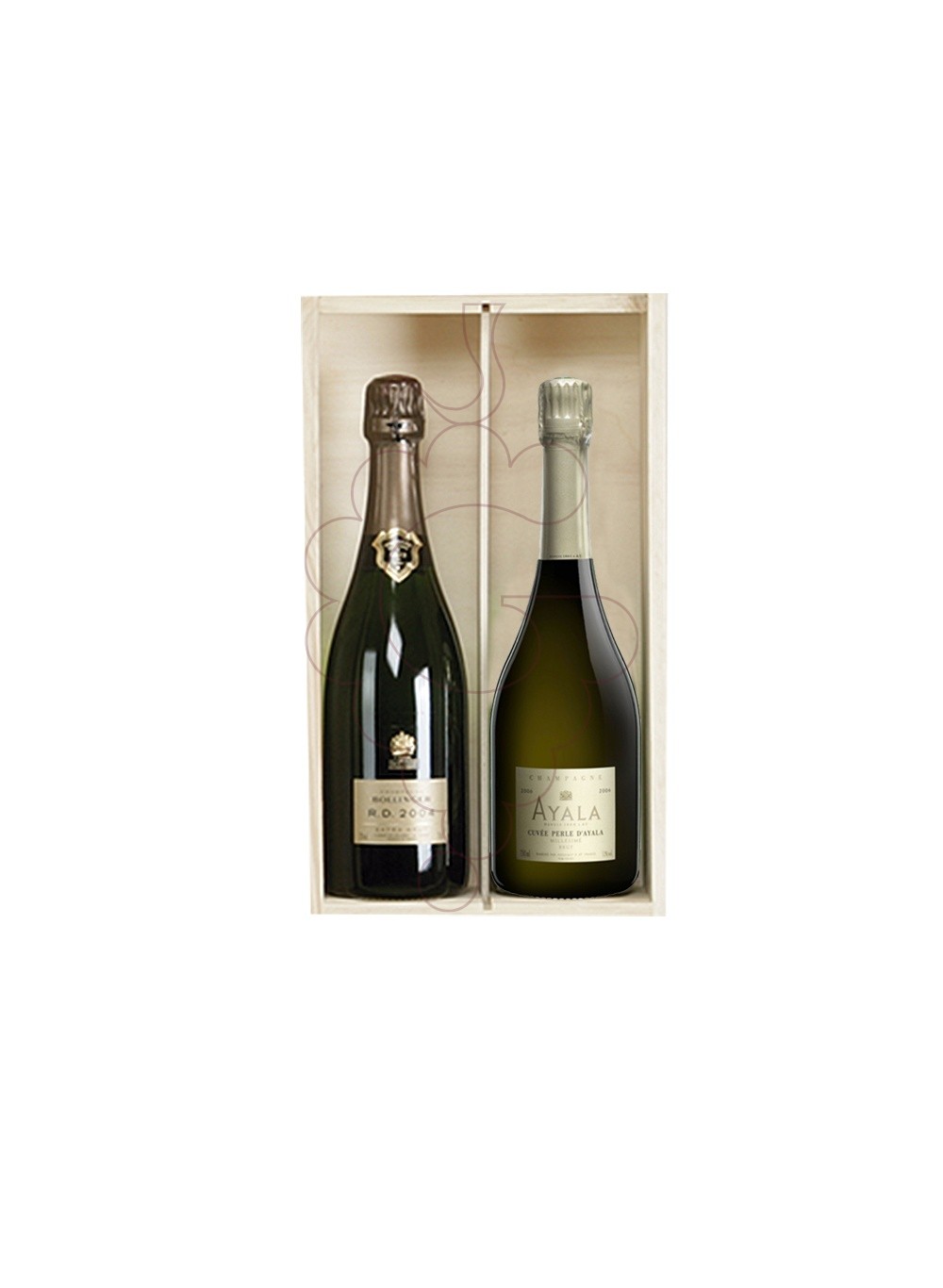 Foto Cajas Navidad Pack 2 Botellas Champagne