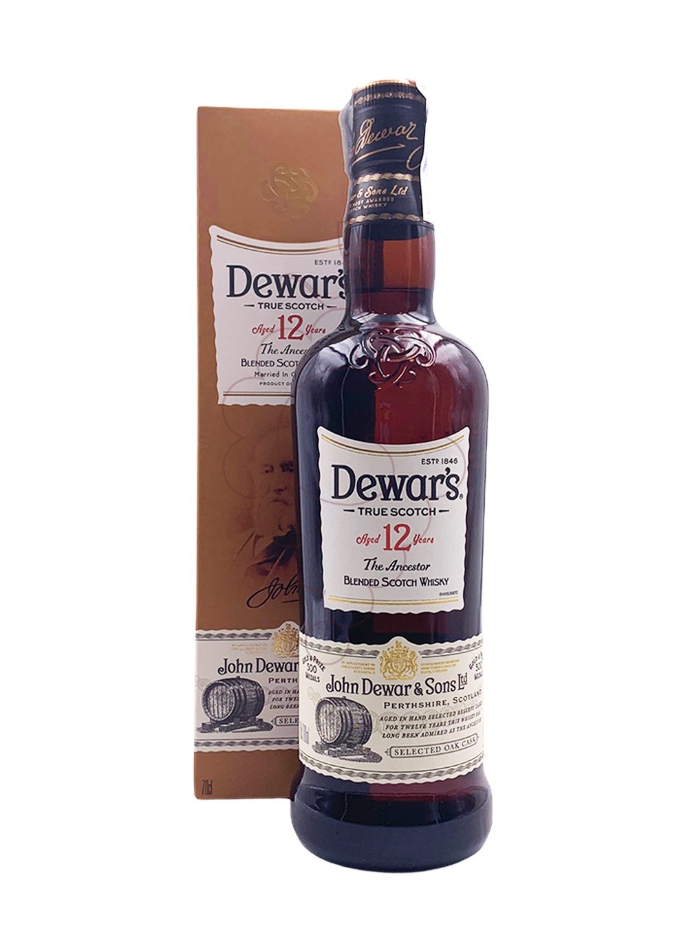 Foto Whisky Dewar's 12 Años