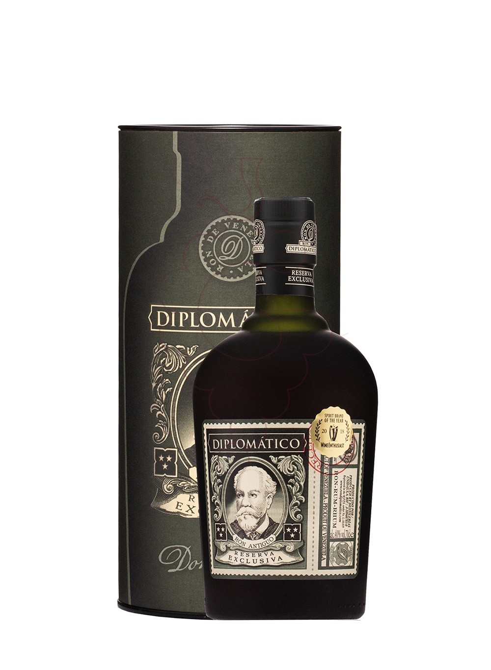 Foto Ron Diplomático Reserva Exclusiva con Estuche