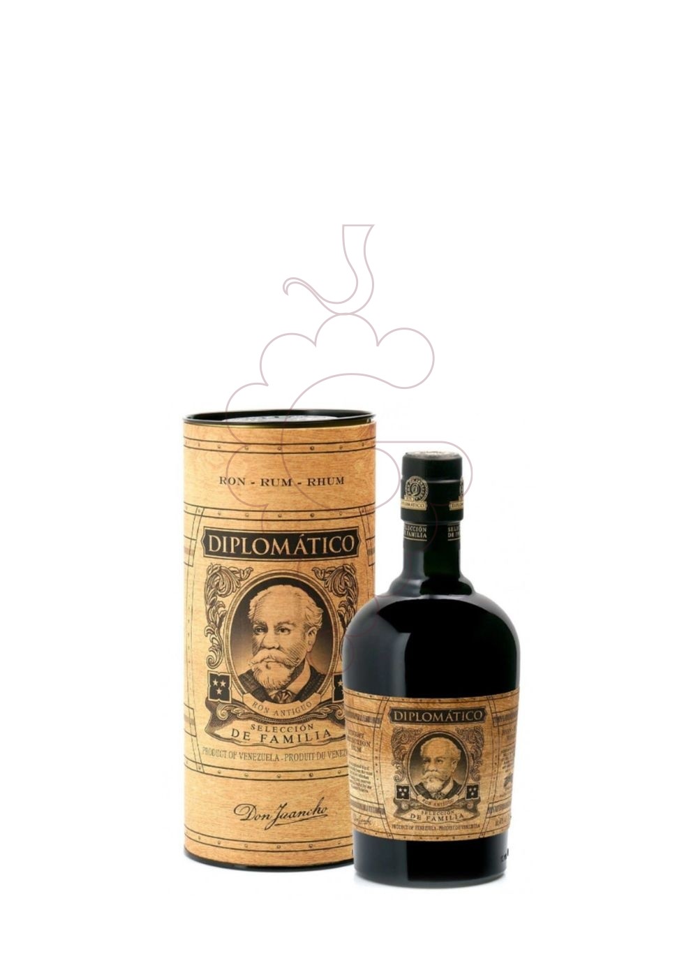 Foto Ron Diplomatico seleccion familia