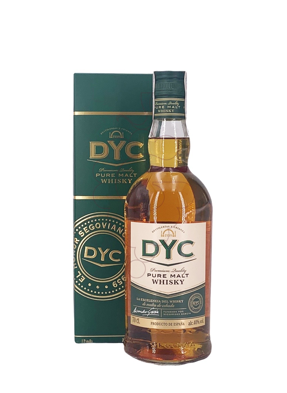 Foto Whisky Dyc Pure Malt