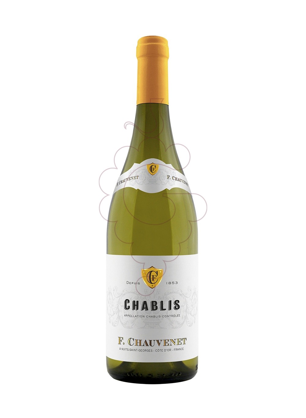 Foto F.Chauvenet Chablis 1er Cru Vaillons vino blanco