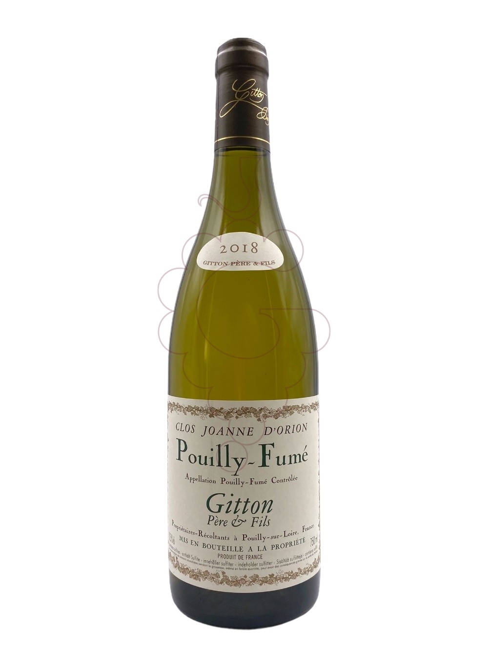 Foto Gitton Clos Joanne d'Orion Pouilly-Fumé vino blanco