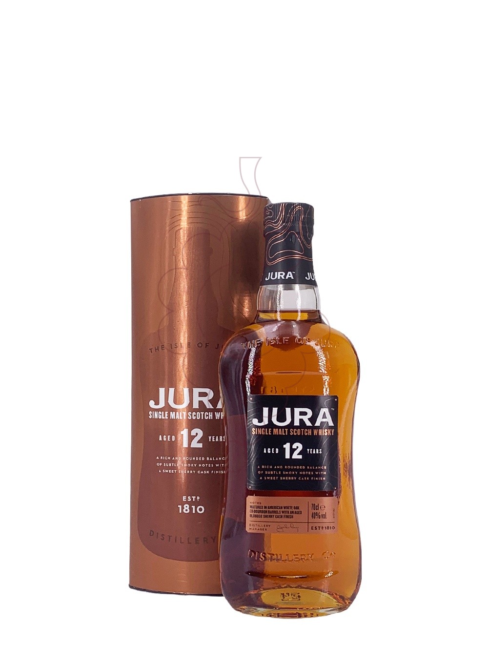 Foto Whisky Isle of jura 12 anys 70 cl