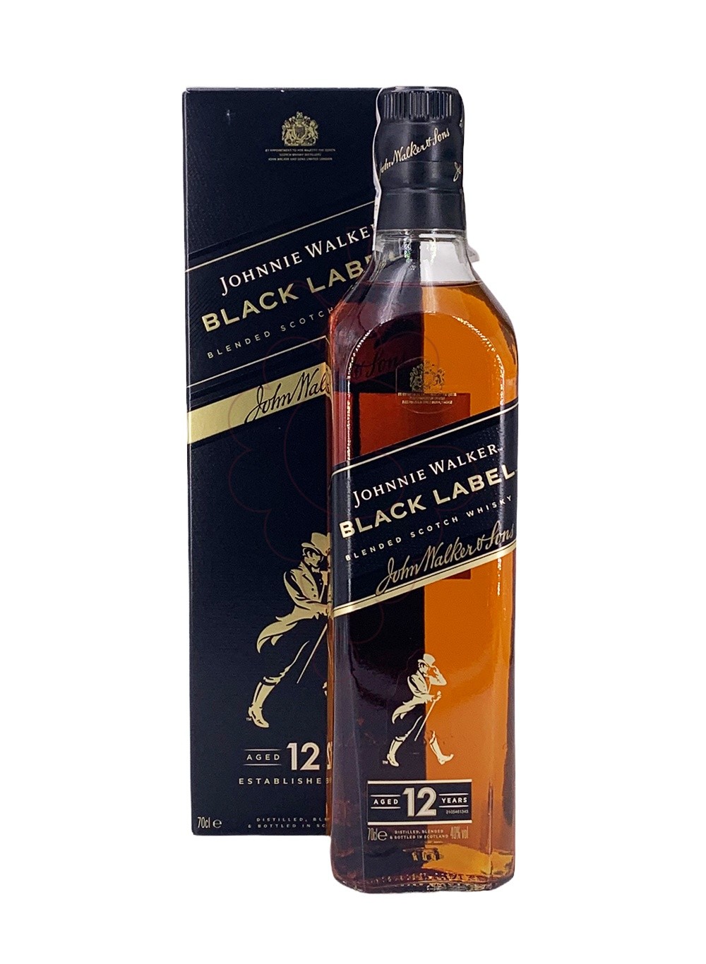 Foto Whisky Johnnie Walker Black Label irrellenable