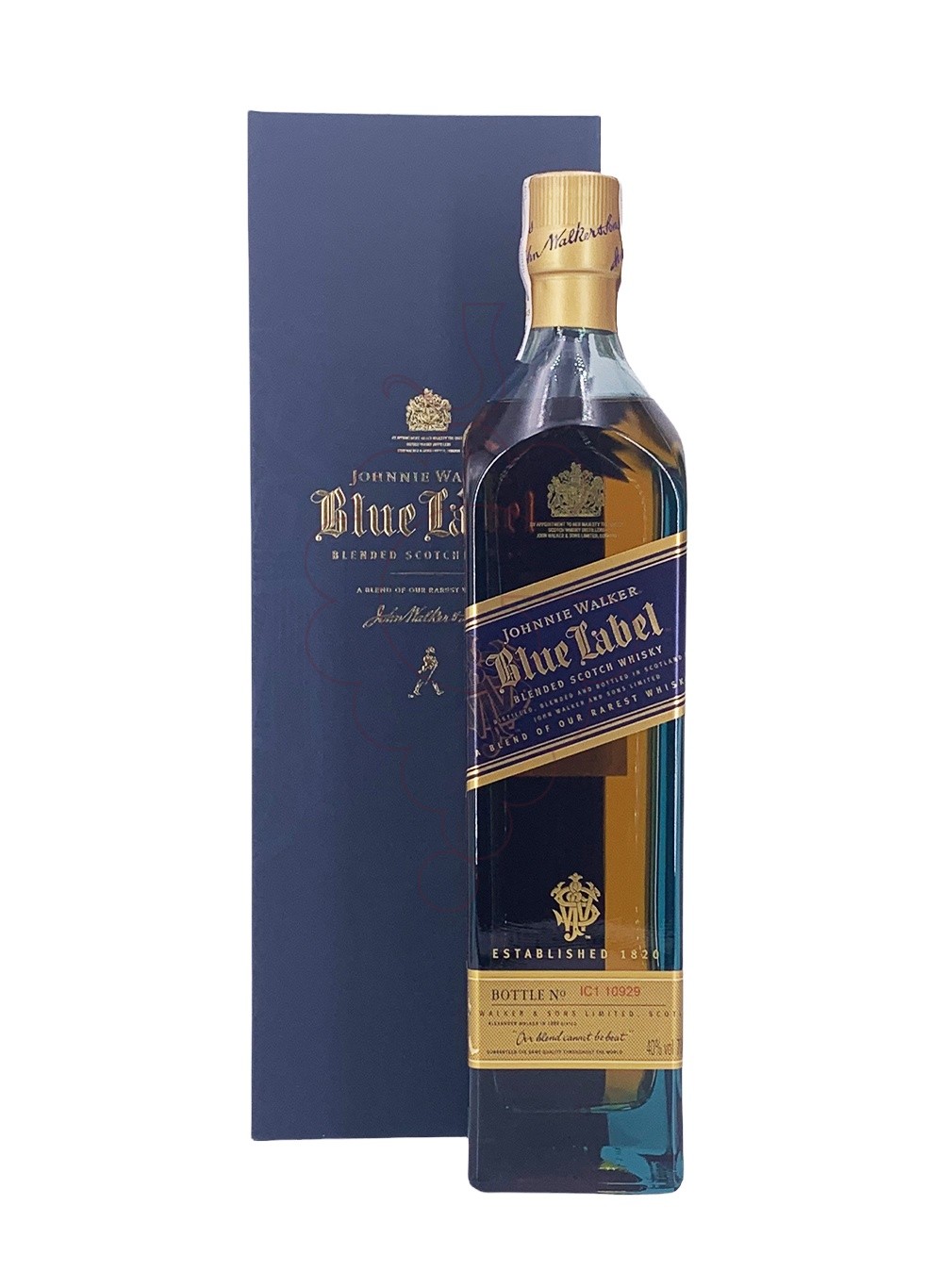 Foto Whisky Johnnie Walker Blue Label