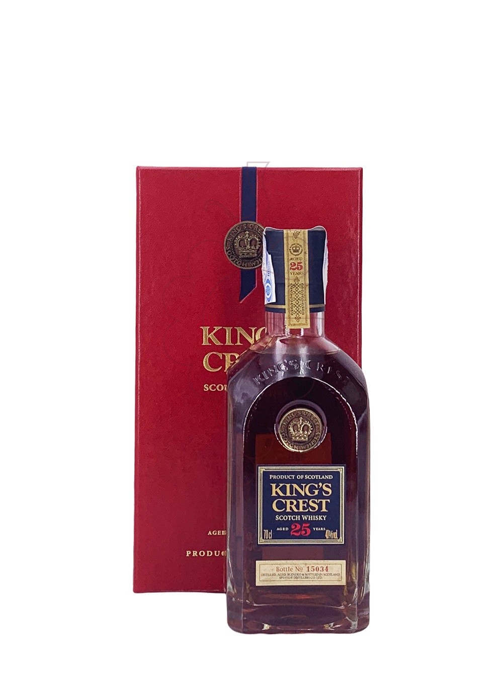 Foto Whisky King's Crest 25 Años