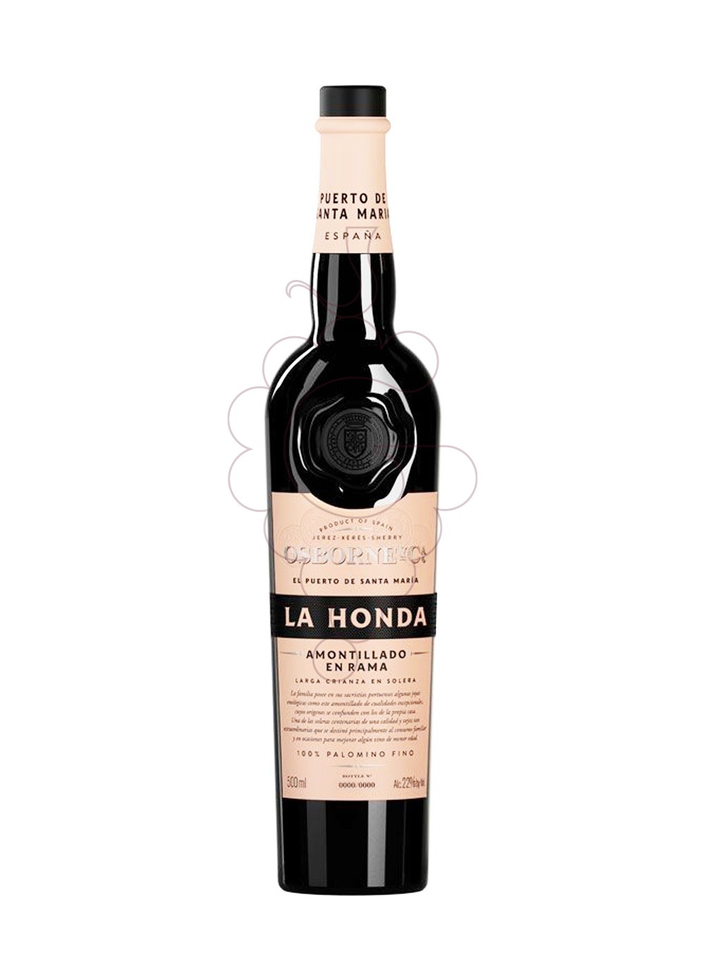 Foto Osborne La Honda Amontillado en Rama vino generoso