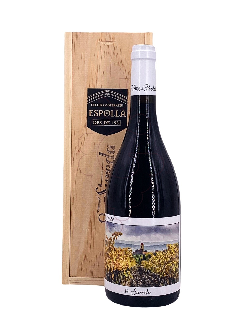 Foto La Sureda Vins de Postal Espolla vino tinto