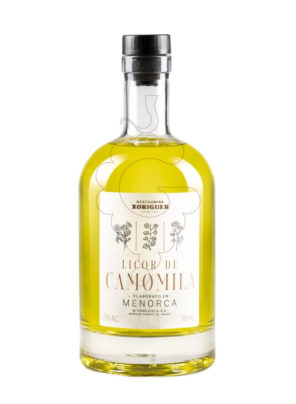 Foto Licor Licor camomila xoriguer 70 cl