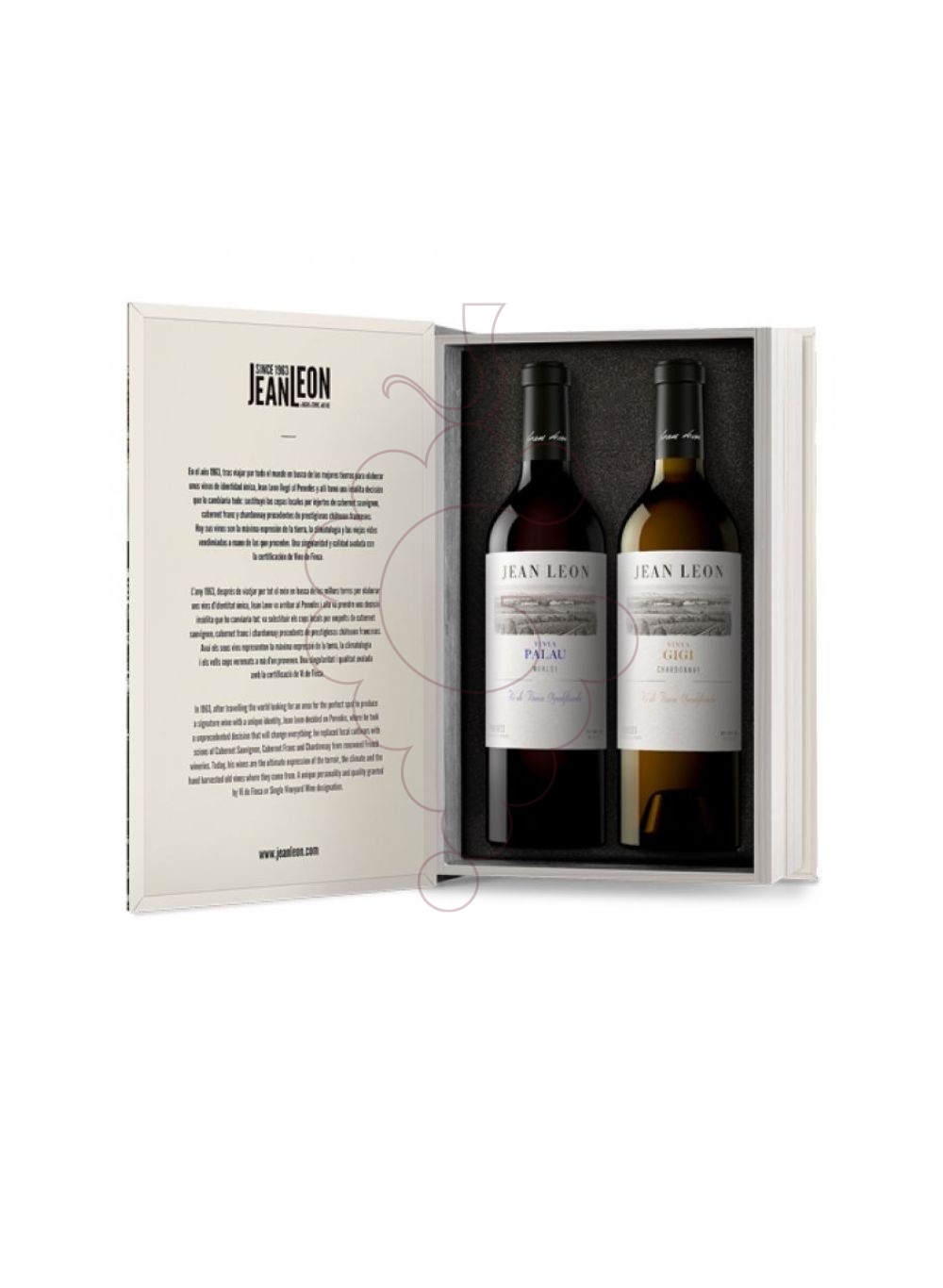 Foto Cajas regalo Estuche Libro Pack Jean Leon 2 Bot.