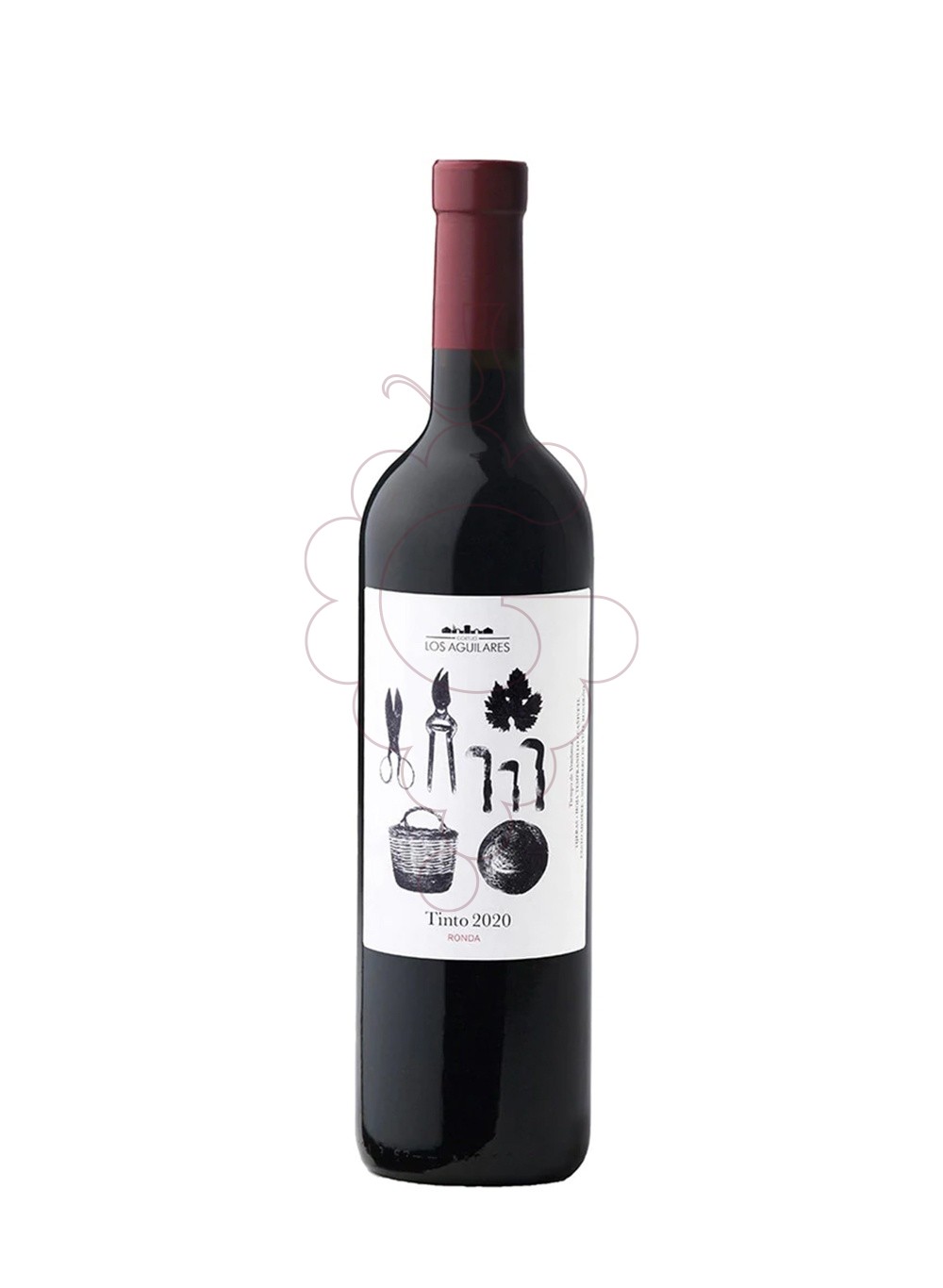 Foto Los aguilares negre 2020 75 cl vino tinto