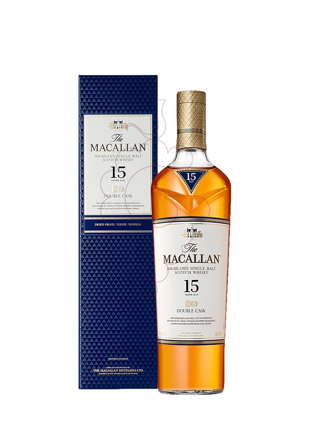 Foto Whisky Macallan 15 Años Double Cask