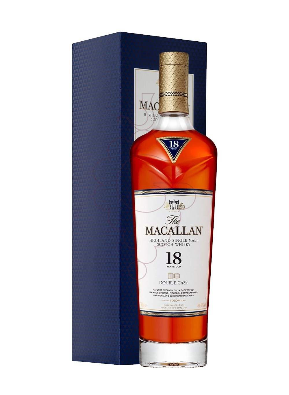 Foto Whisky Macallan 18 Años Double Cask