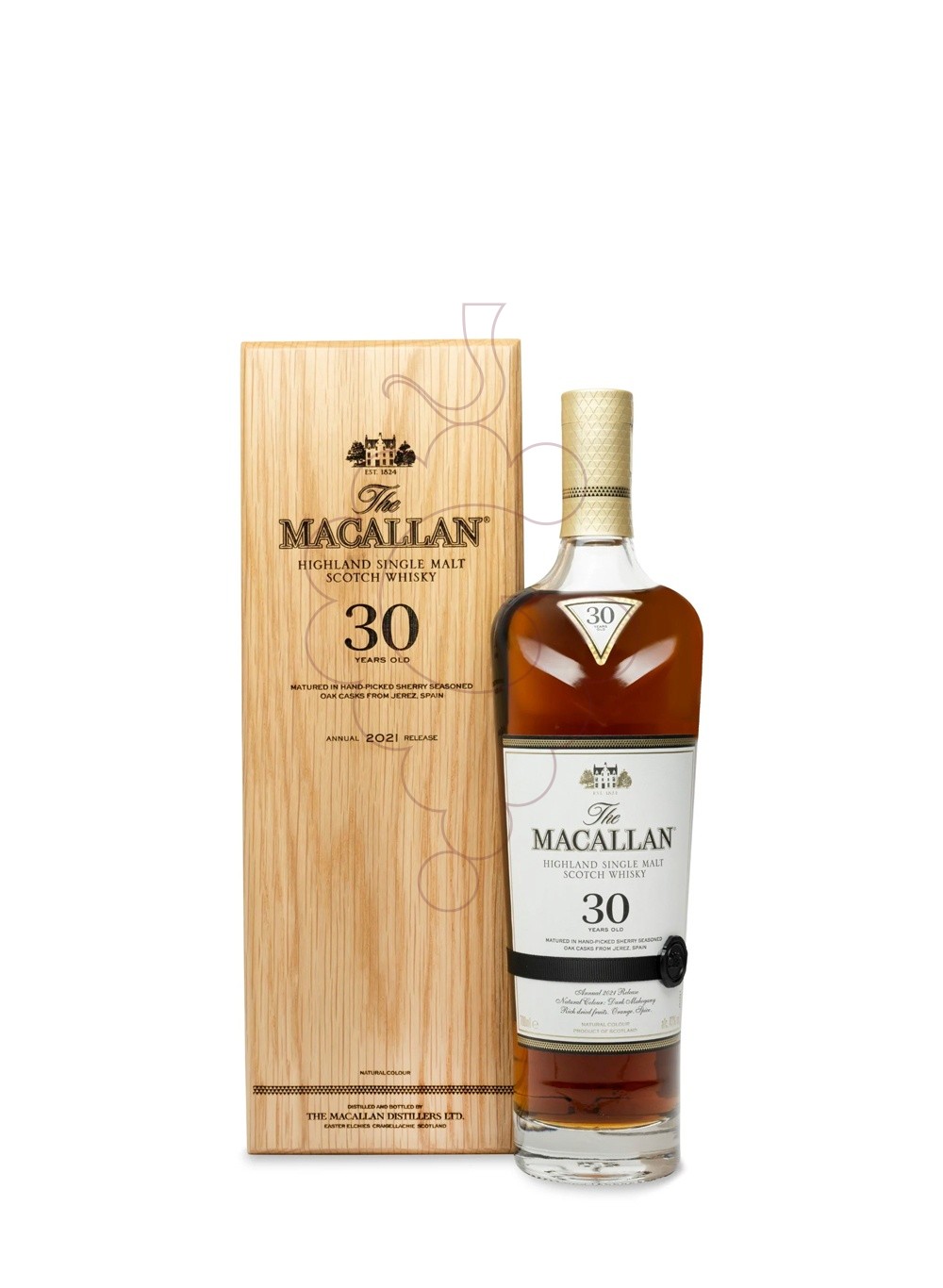 Foto Whisky Macallan 30 Años 2021 release