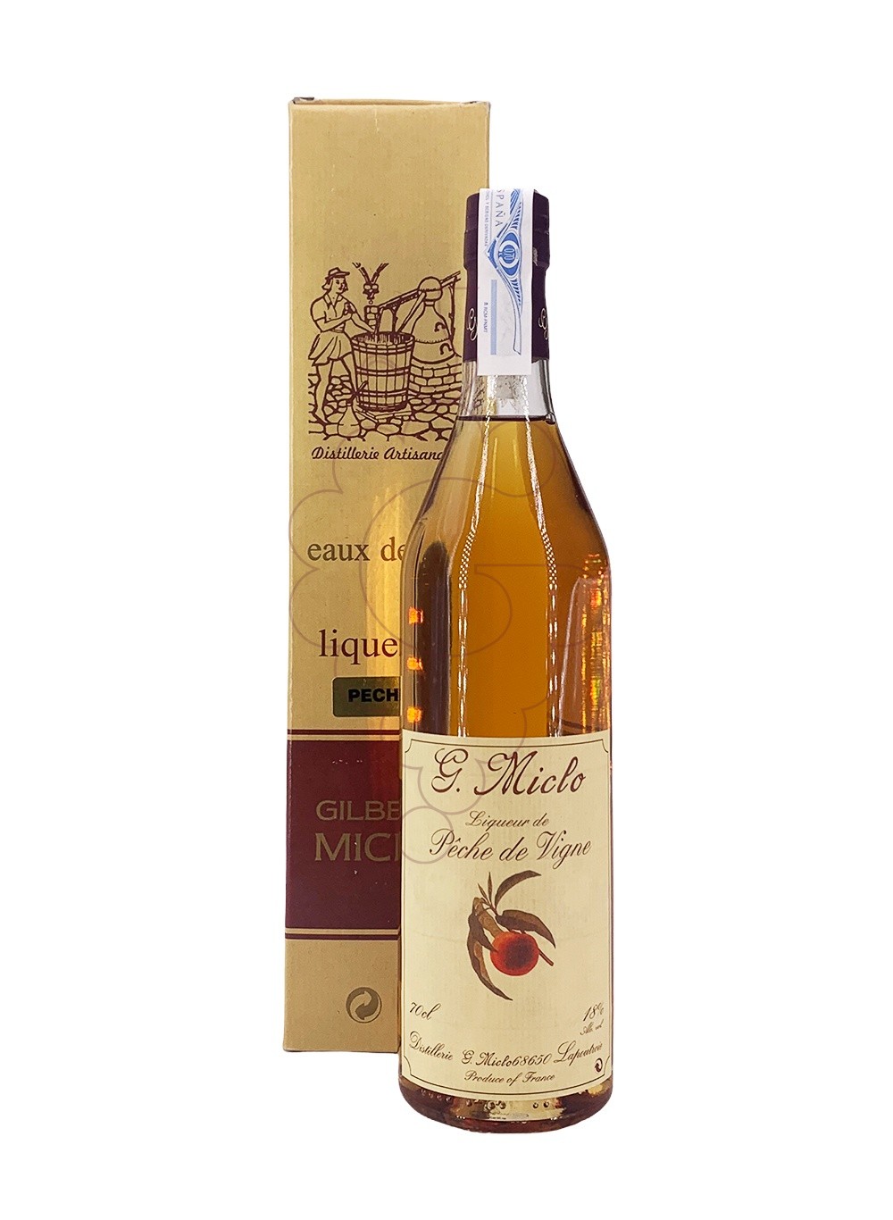 Foto Licor Miclo Liqueur Peche de Vigne