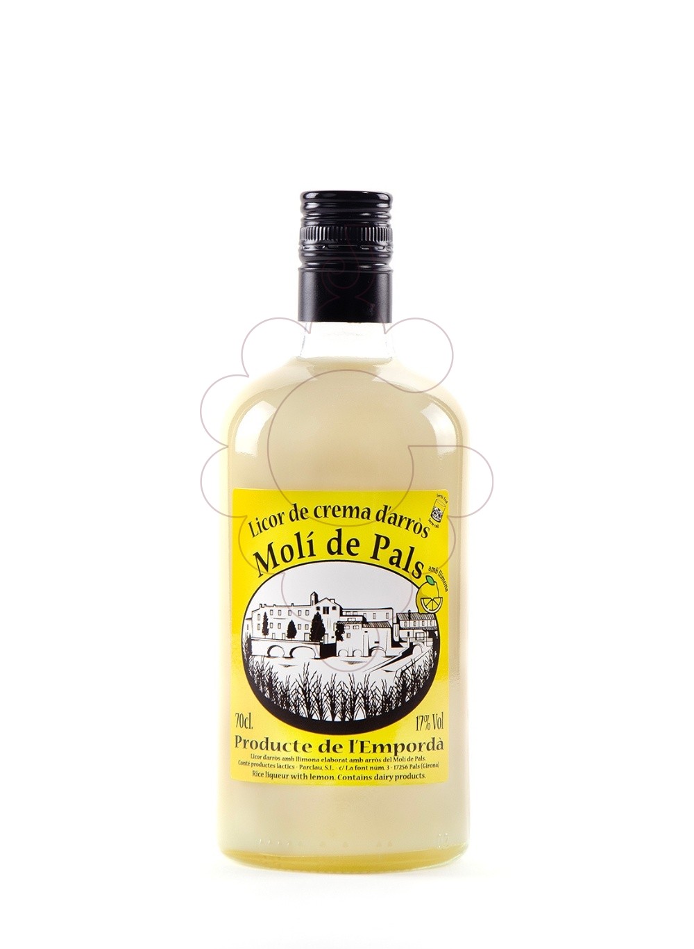 Foto Licor Molí de Pals Crema d'Arròs amb Llimona