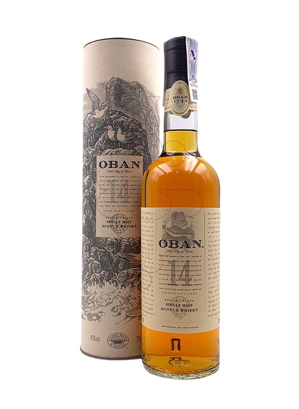 Foto Whisky Oban 14 Años