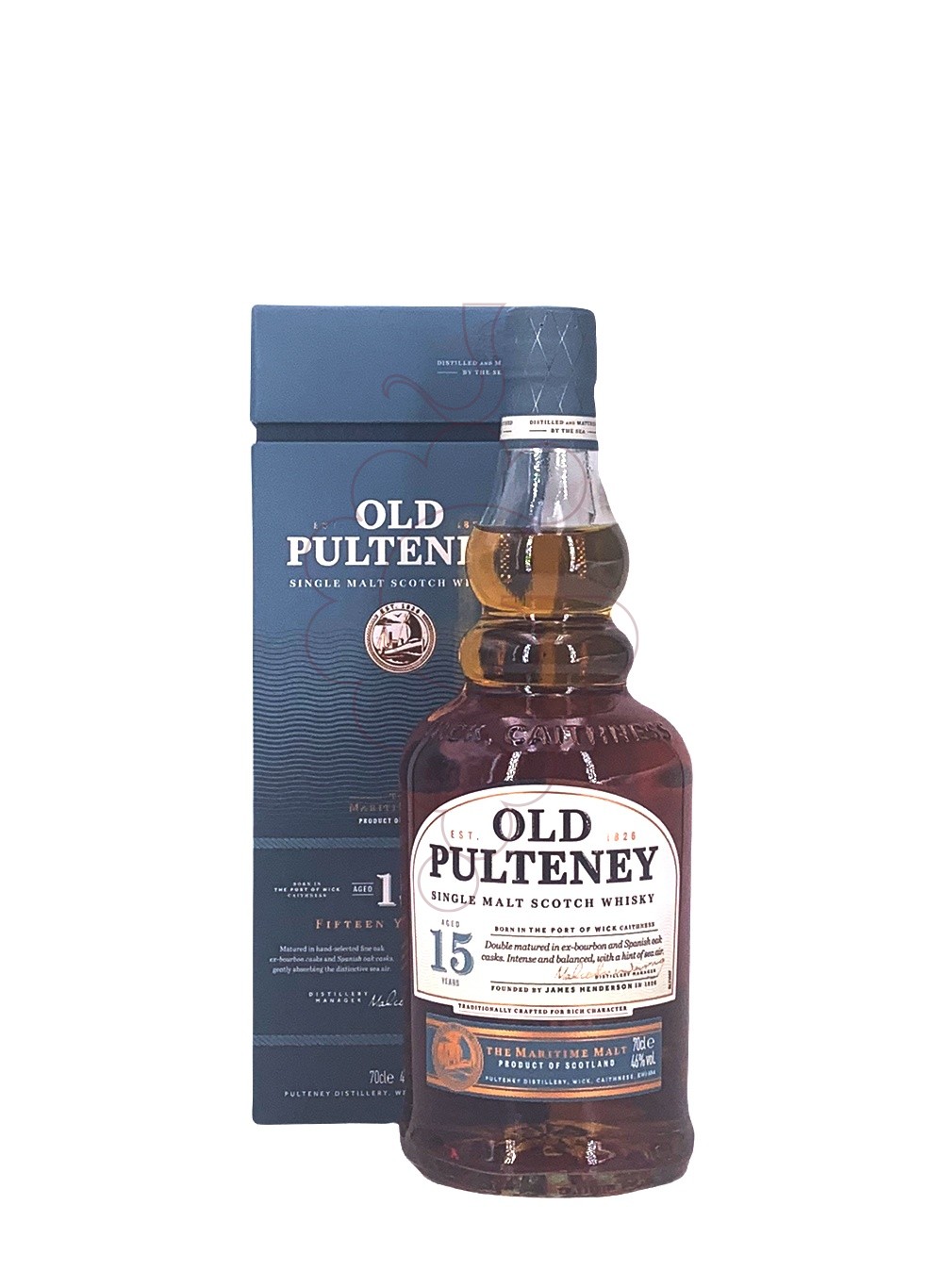 Foto Whisky Old Pulteney 15 Años