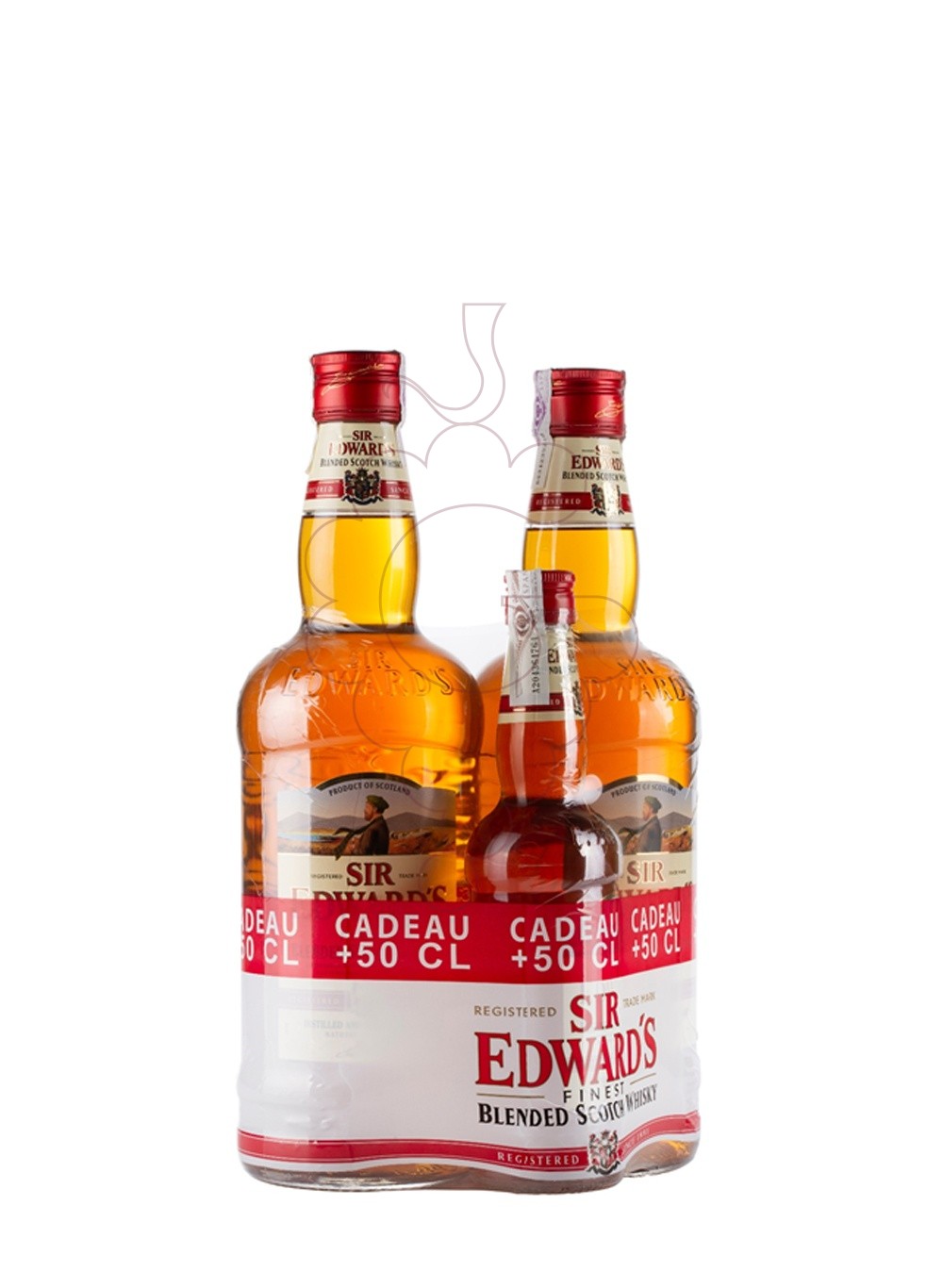 Foto Whisky Pack 2 Sir Edward's 2LT+1 Sir Edward's 50cl