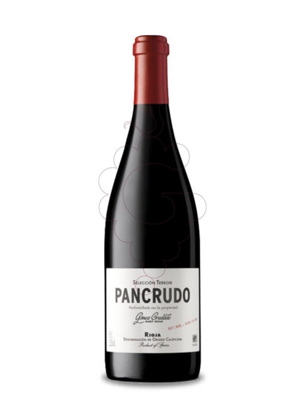 Foto Gómez Cruzado Pancrudo vino tinto