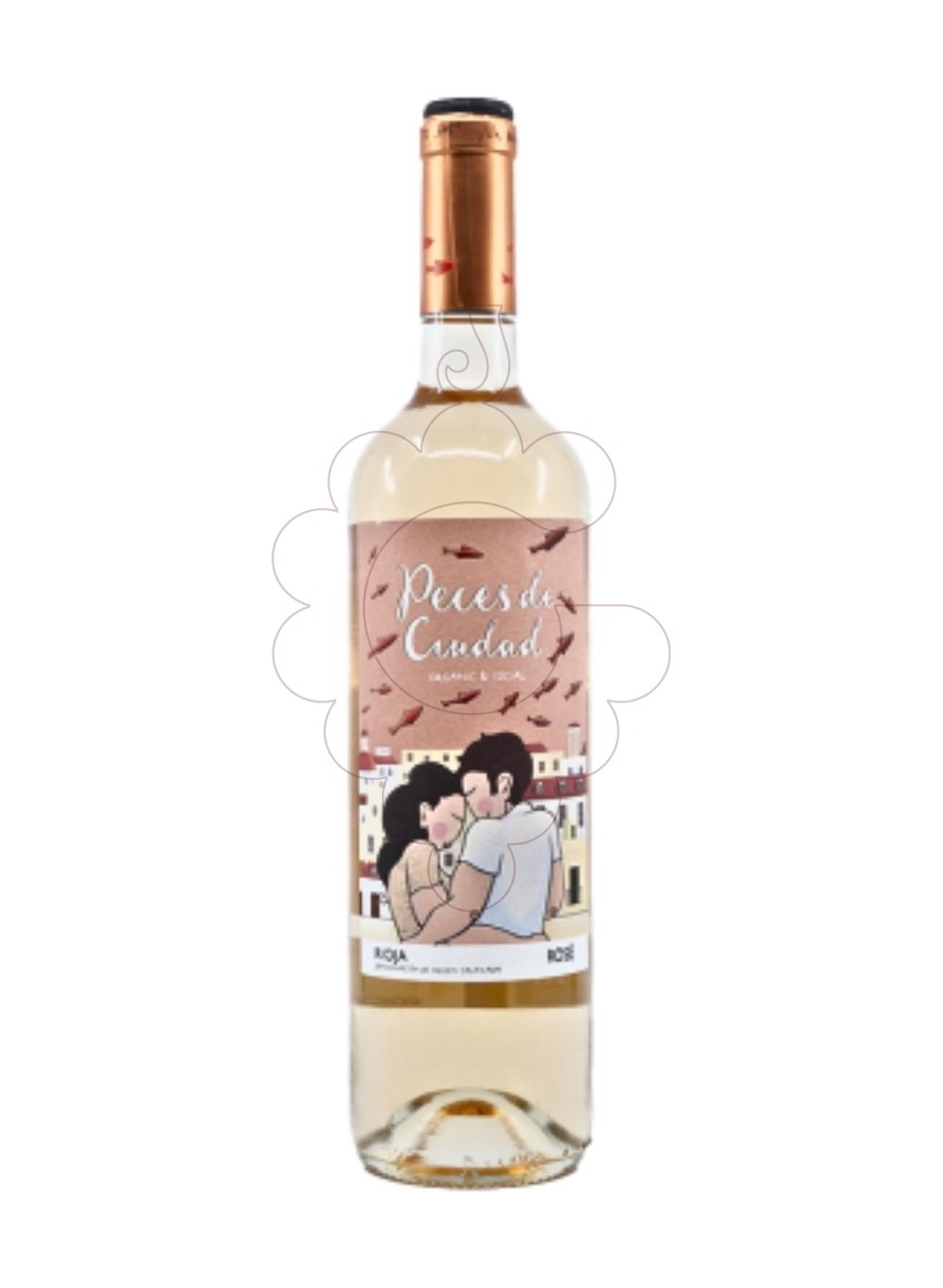 Foto Peces de ciudad rose 75 cl vino rosado