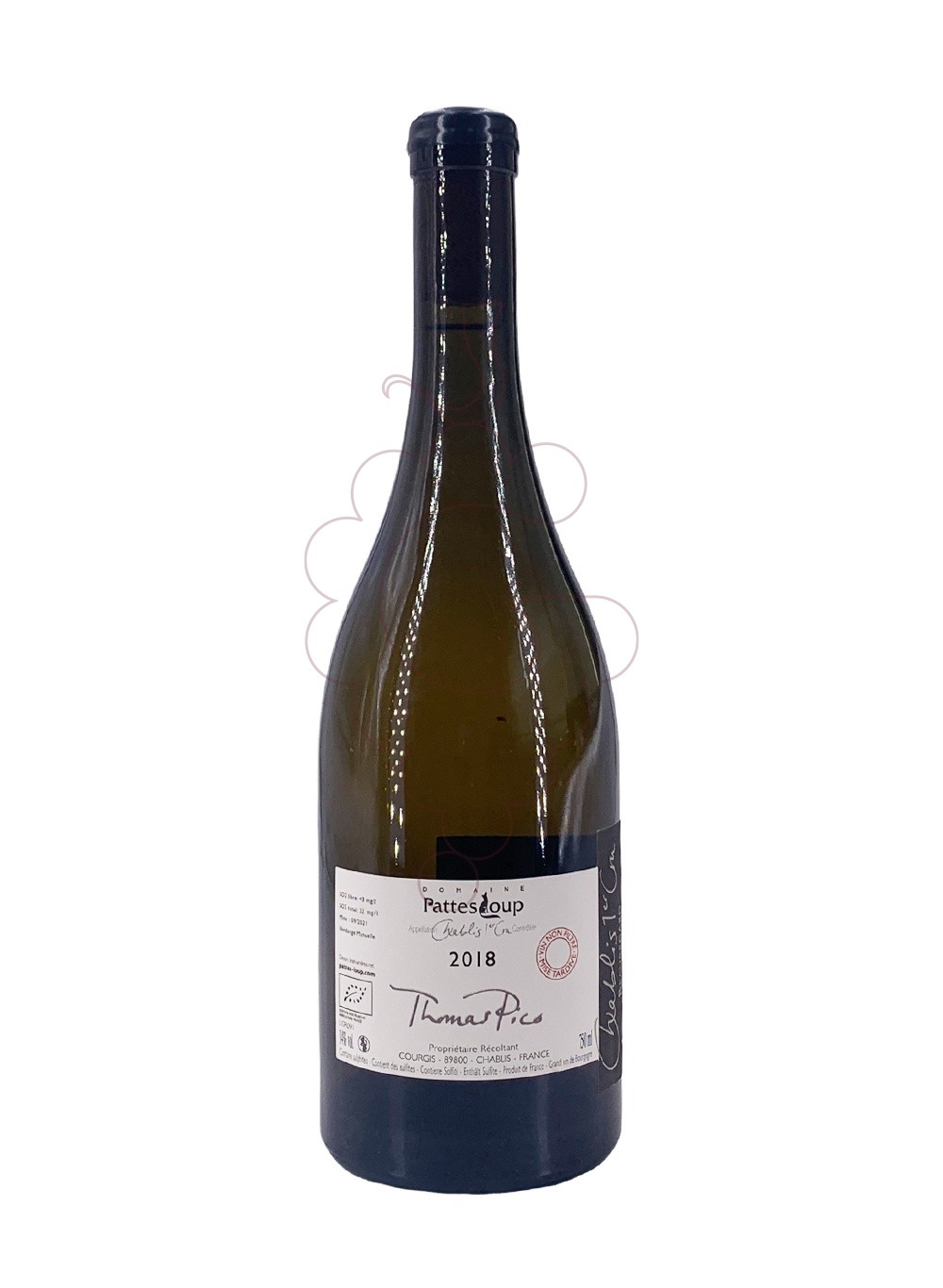 Foto Pattes Loup Chablis 1er Cru Beauregard vino blanco