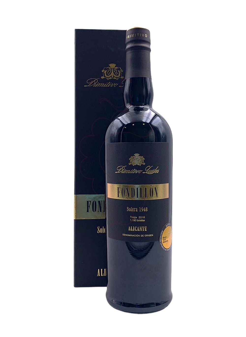 Foto Primitivo Quiles Fondillón Solera 1948 vino generoso