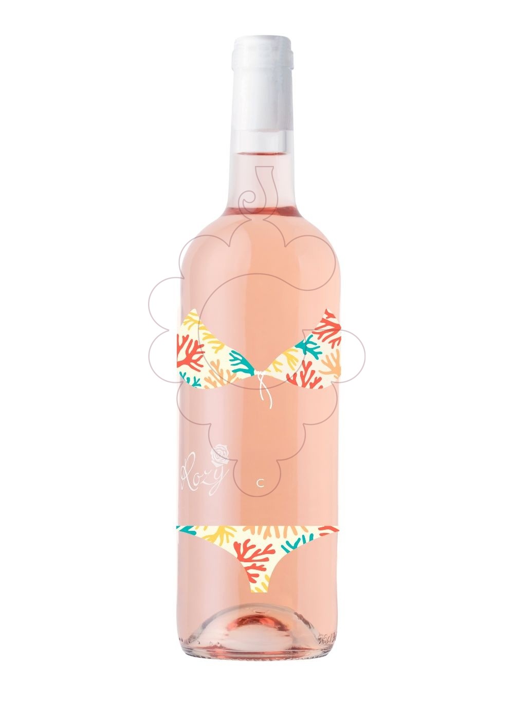 Foto Rozy Dom Brial Magnum vino rosado