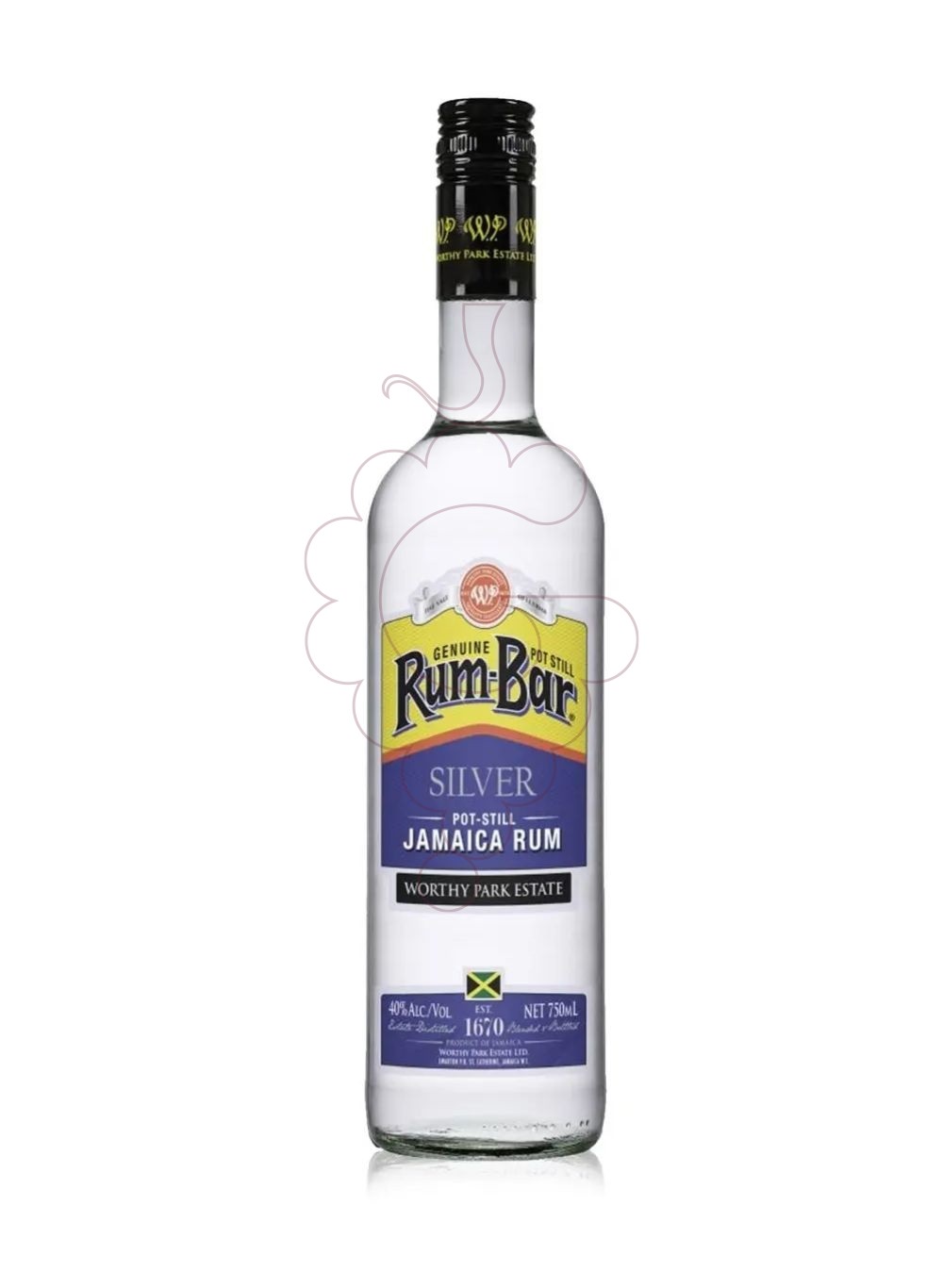 Foto Ron Rum bar silver jamaica rum 70c