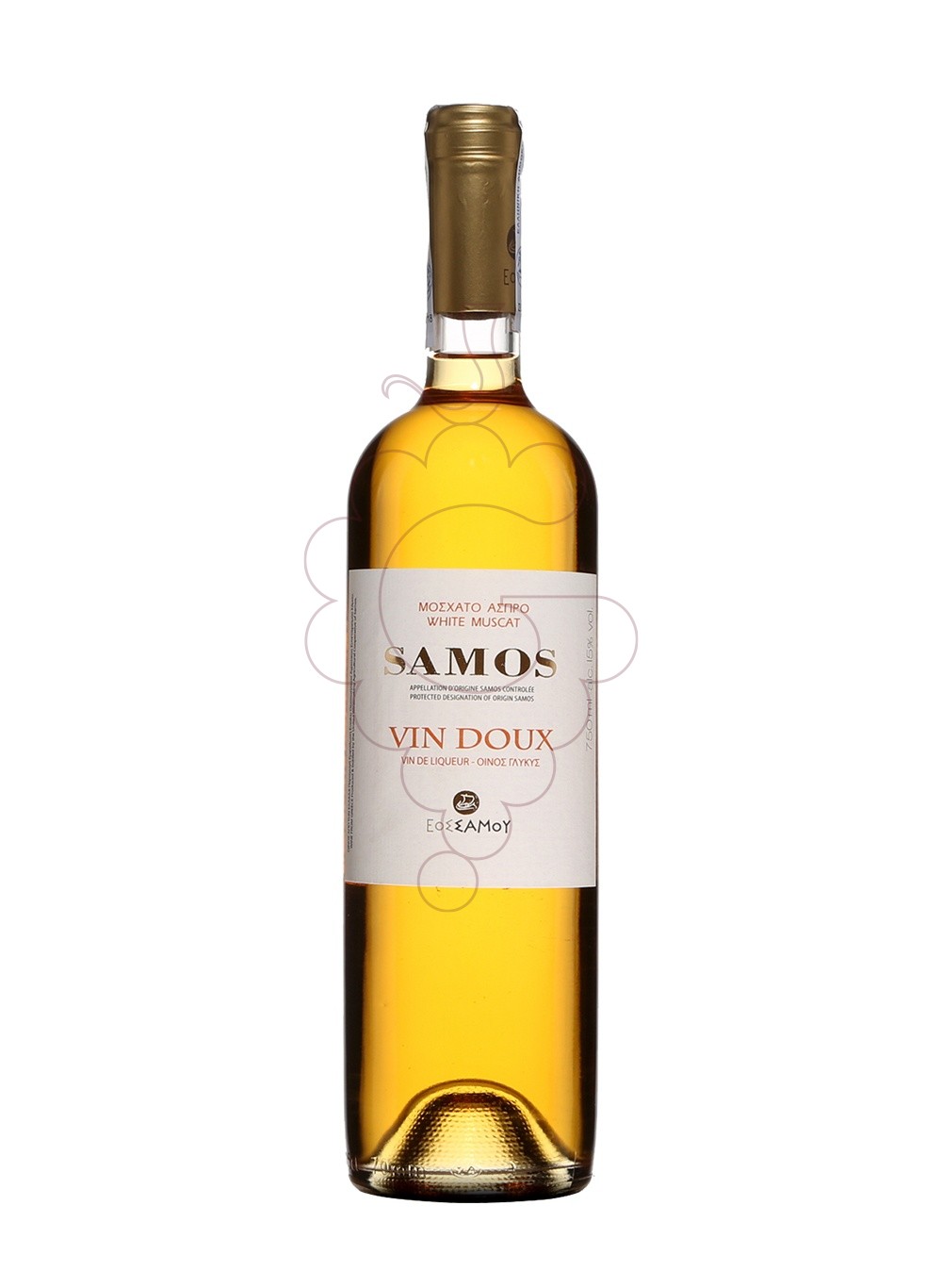 Foto Samos vin doux white muscat vino generoso