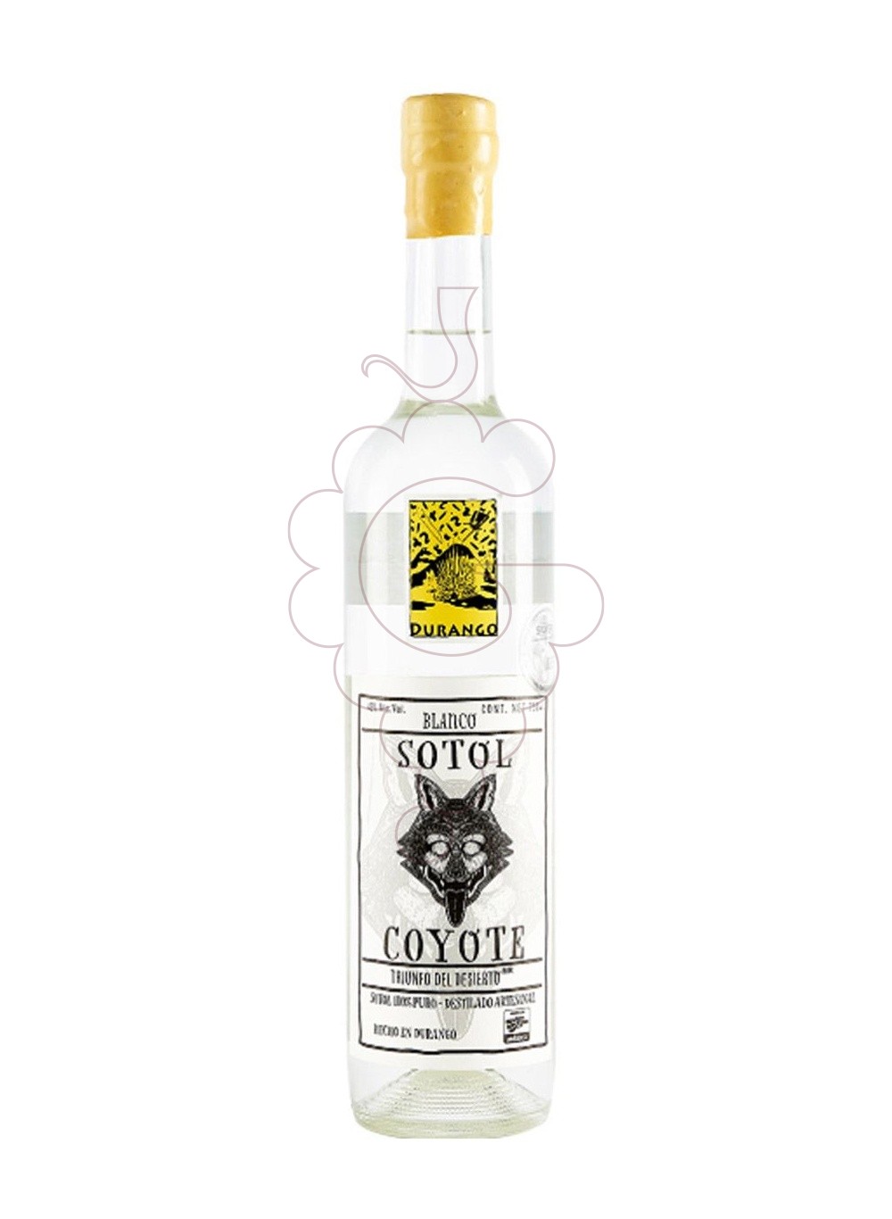 Foto Aguardiente Sotol blanco coyote durango 70