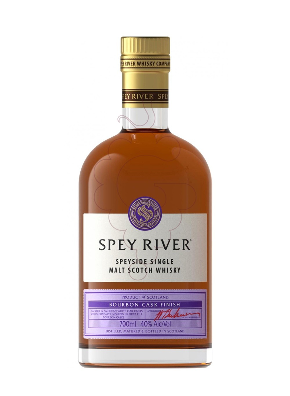 Foto Whisky Spey river malt 70 cl