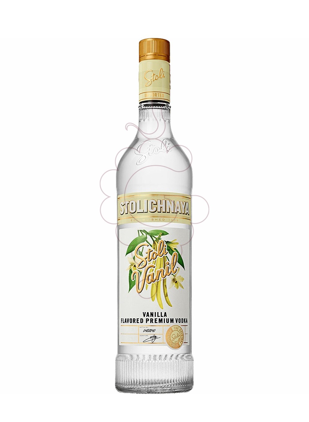 Foto Vodka Stolichnaya vainilla 70 cl