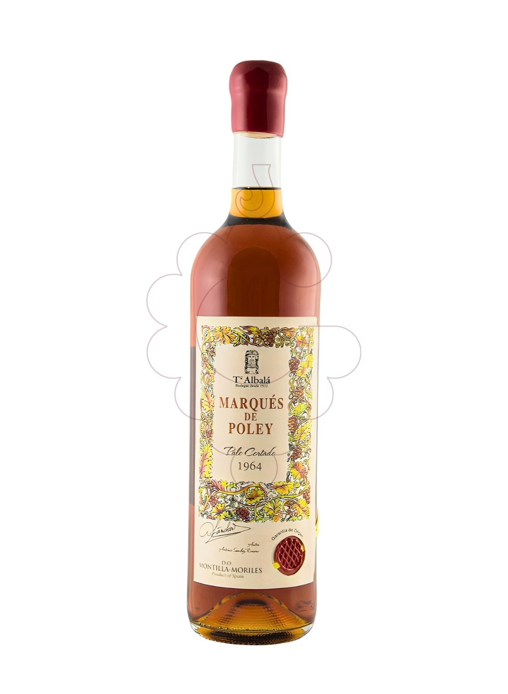 Foto Toro Albalá Marqués de Poley Palo Cortado 1964 vino generoso