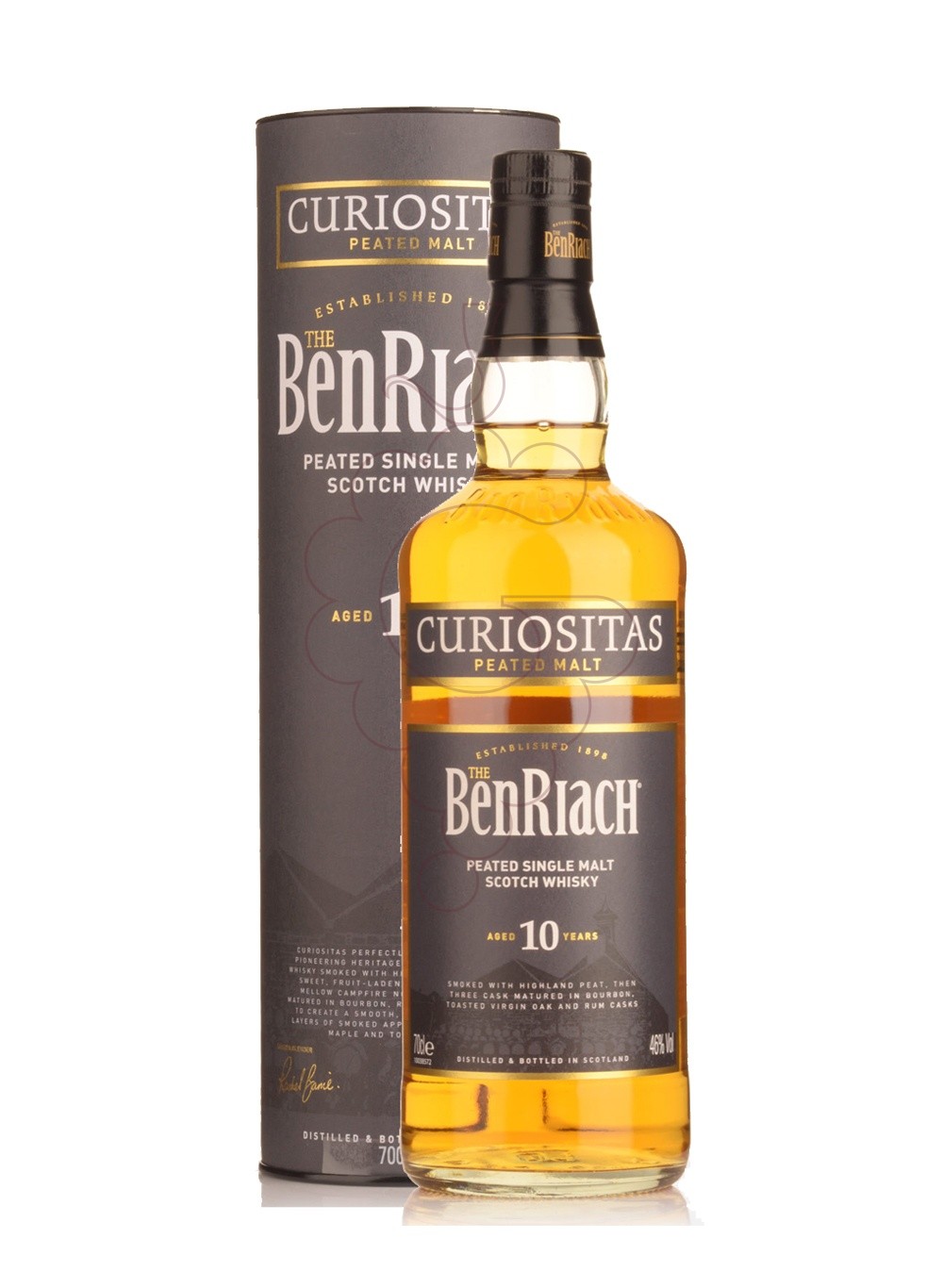 Foto Whisky The Benriach 10 Años Peated Malt