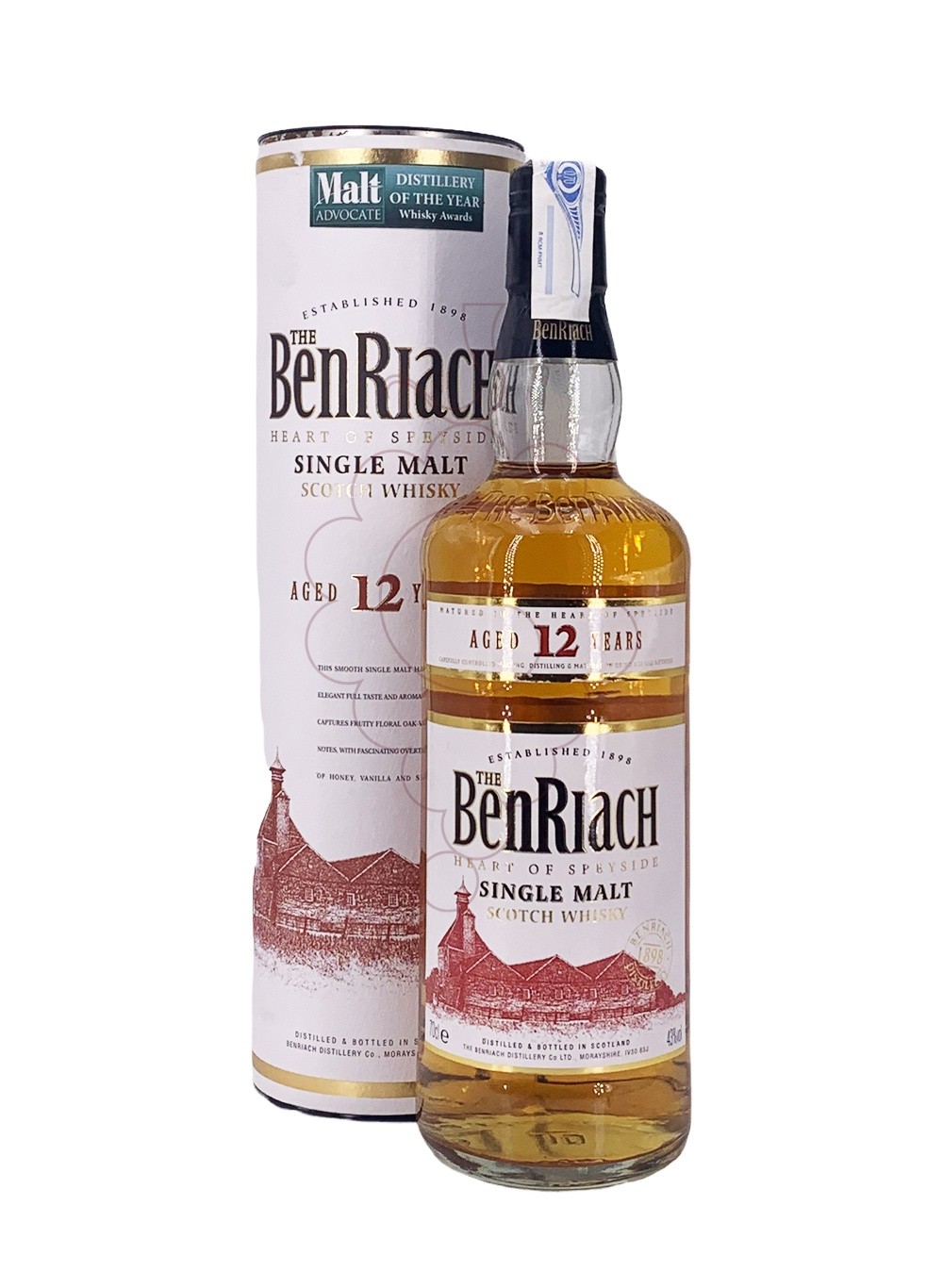 Foto Whisky The Benriach 12 Años
