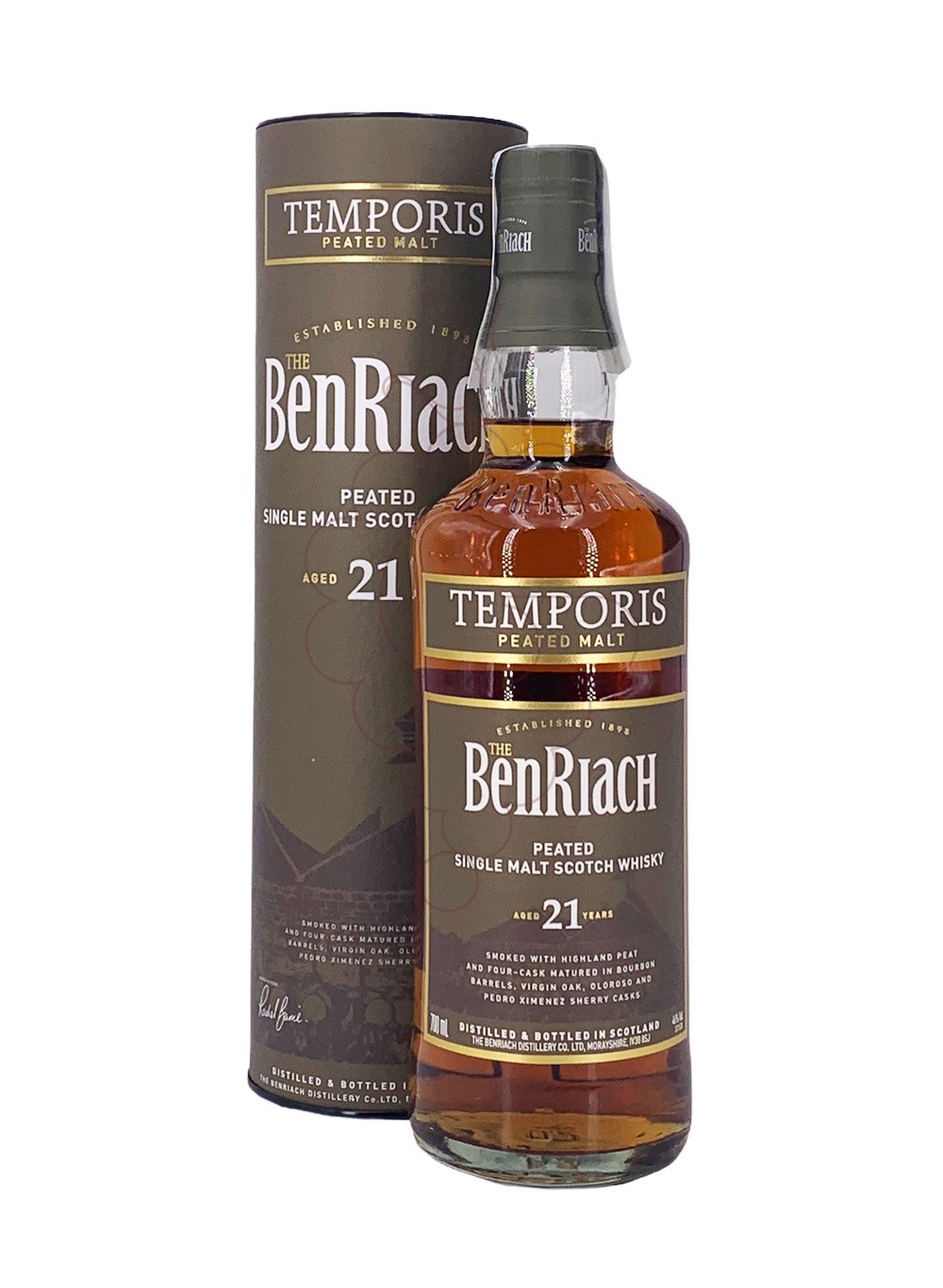 Foto Whisky The Benriach Peated 21 Años