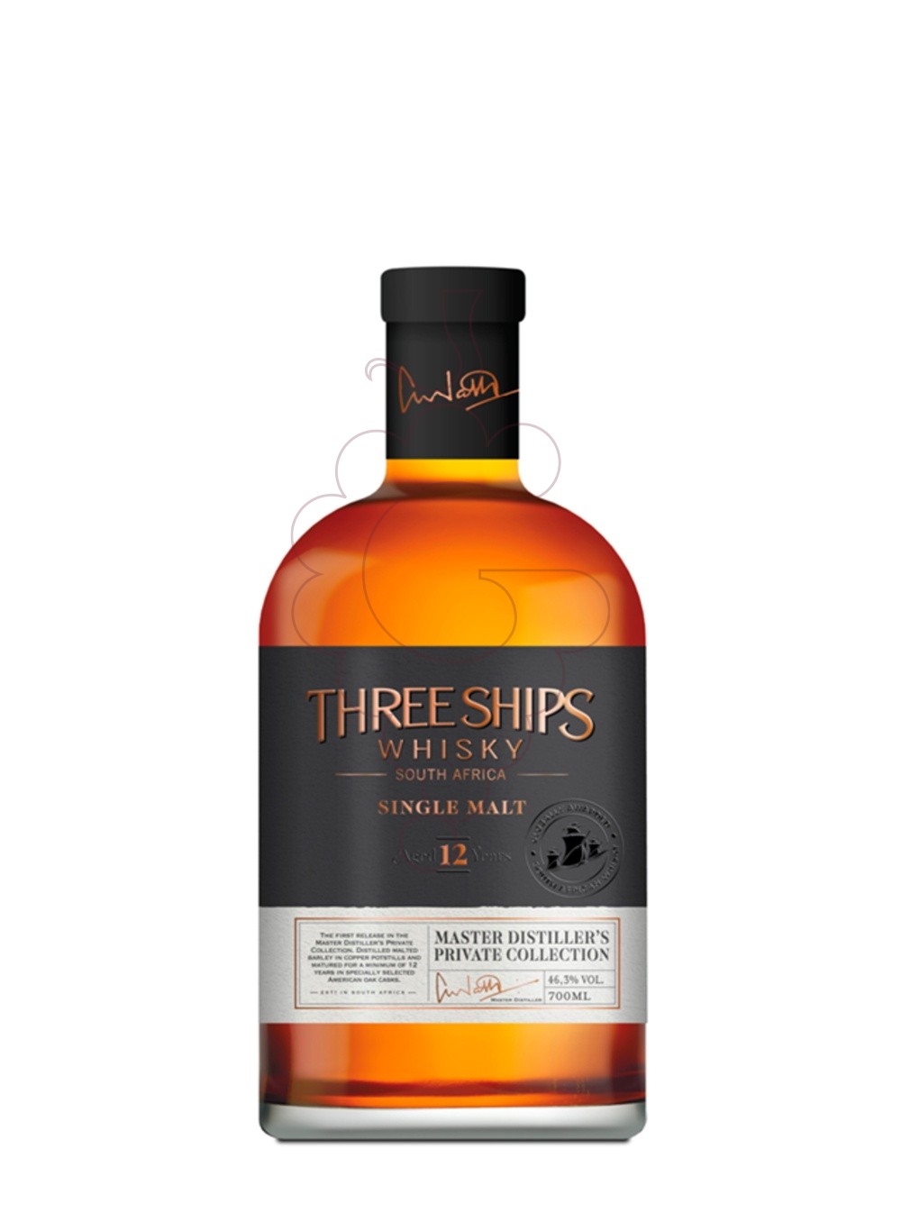 Foto Whisky Threeships 12 anys 70 cl