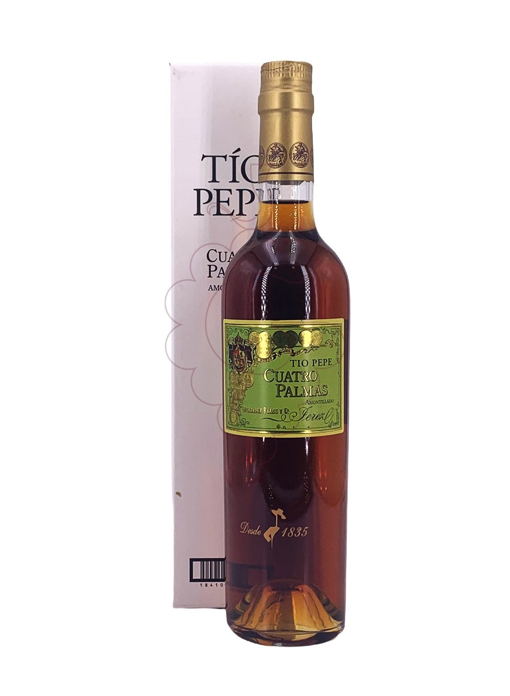 Foto Tio Pepe Amontillado cuatro Palmas vino generoso